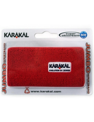 Karakal Jumbo Wristband - Red